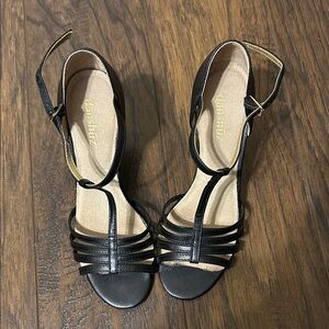 Black Ballroom Dance Heels